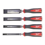 SET SCALPELLI PER LEGNO 4pz da 6,12,19,25 mm MILWAUKEE