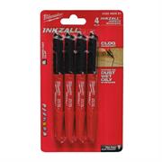 SET PENNARELLI PUNTA EXTRA FINE 4 pz MILWAUKEE