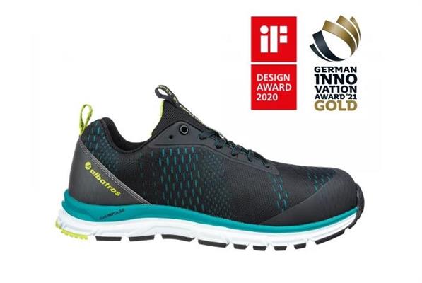 SCARPE ALBATROS AER55 IMPULSE BLACK BLUE BASSE S1P