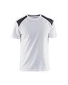 T-SHIRT BIANCO/GRIGIO SCURO BLAKLADER