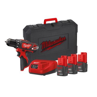 TRAPANO AVVITATORE M12 BDD MILWAUKEE COMPLETO