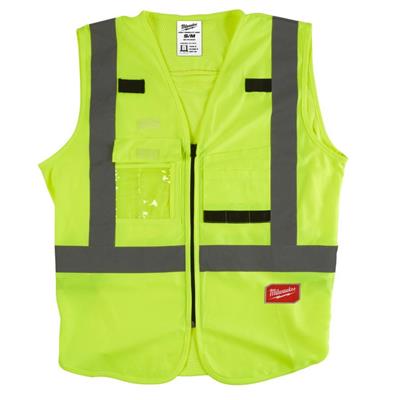 GILET ALTA VISIBILITA' GIALLO MILWAUKEE   TG. S/M