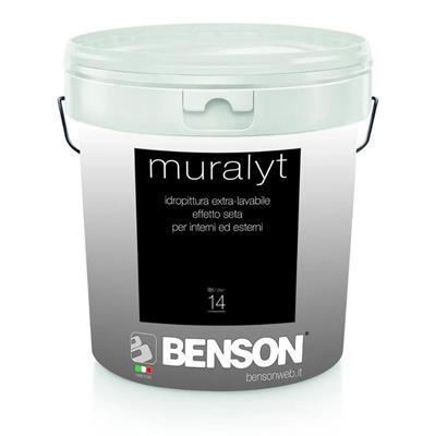 MURALYT IDROPITTURA EXTRA-LAVABILE BIANCO LT.14 BENSON