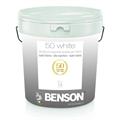 50 WHITE IDROPITTURA TRASPIR.INT. BIANCO LT.14 BENSON