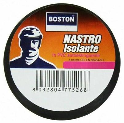 NASTRO ISOLANTE NERO 25x25mm