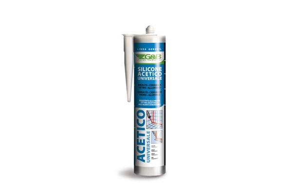 SILICONE ACETICO UNIV. PROFESSIONALE BIANCO 310 ml